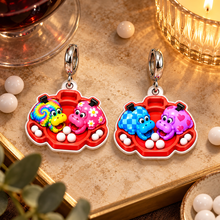 Load image into Gallery viewer, Hippo Hysteria Earrings

