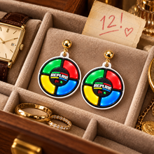 Load image into Gallery viewer, Pattern Panic Earrings
