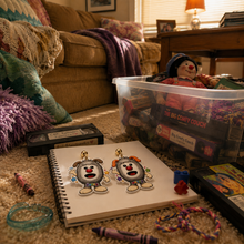 Load image into Gallery viewer, Under the Couch Earrings
