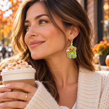 Load image into Gallery viewer, Pumpkin Up, Tubby Earrings
