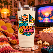 Load image into Gallery viewer, Cool Air. Warm TV Glow. SVG Bundle
