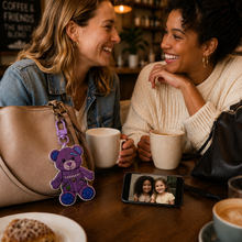 Load image into Gallery viewer, Draw My Heart Keychain
