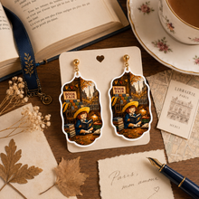 Load image into Gallery viewer, Booked in Paris Earrings
