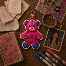 Load image into Gallery viewer, Draw My Heart Keychain
