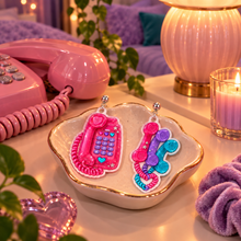 Load image into Gallery viewer, Three-Way Call Earrings
