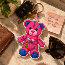 Load image into Gallery viewer, Draw My Heart Keychain
