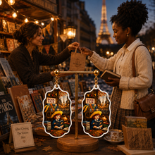 Load image into Gallery viewer, Booked in Paris Earrings
