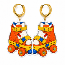 Load image into Gallery viewer, Wobbly Wheels Earrings
