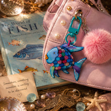 Load image into Gallery viewer, Shimmering Scales Keychain
